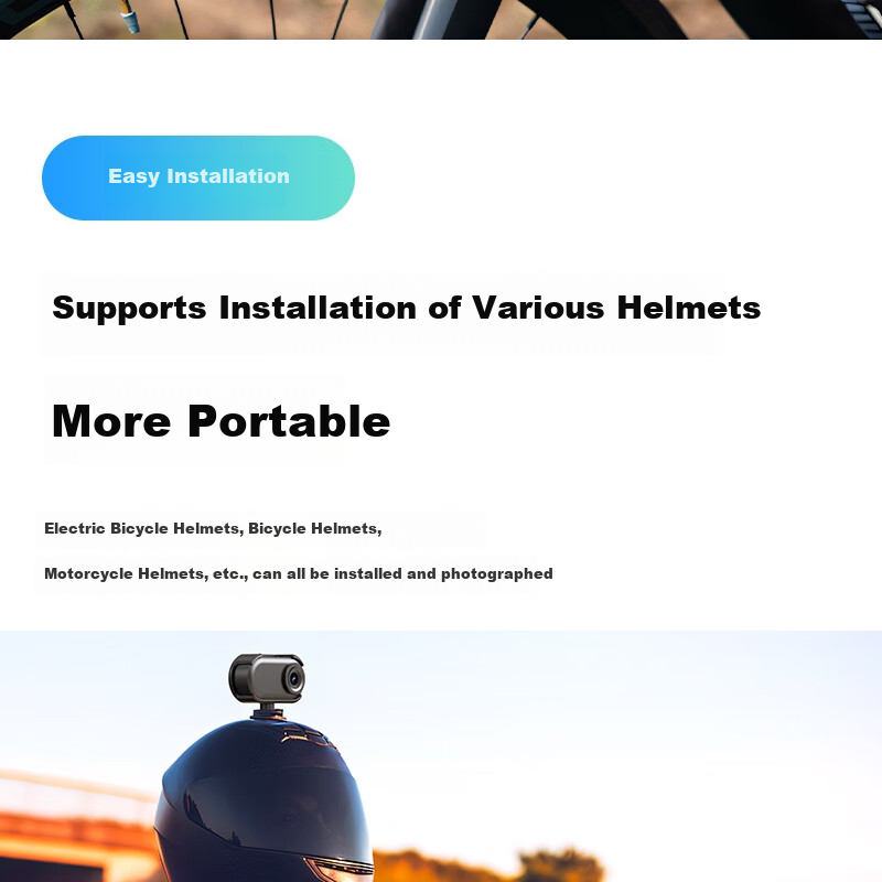 Black Cat Diary DM10 Thumb Camera Magnetic Cycling Recorder Sports Selfie HD Action Camera Electric Motorcycle Recorder Portable Pocket Vlog Camera 11
