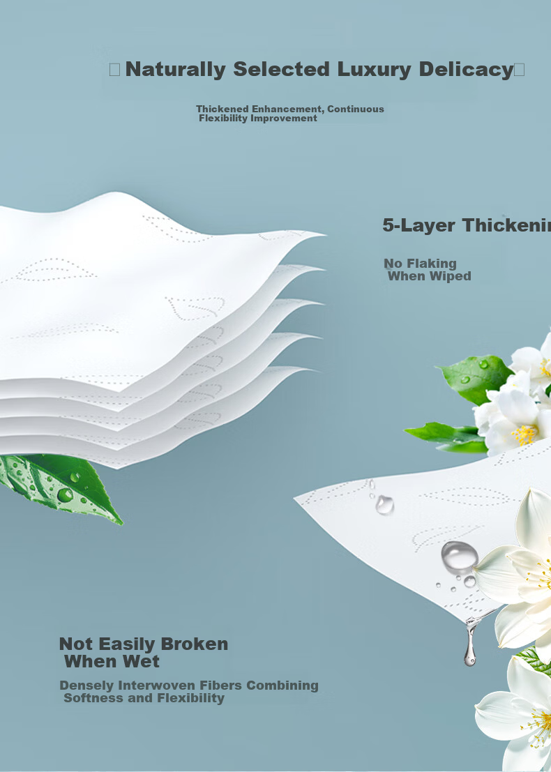 Zeye Lin Baby Large Pack Facial Tissue 450 Sheets 5-Ply 16 Packs Household Baby-Specific Paper Towels Maternity and Infant Use Napkins 9