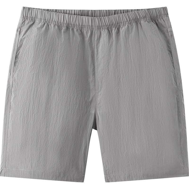 Semir Men's Casual Summer Outdoor Sports Shorts 2026 Patchwork Mesh Pocket Elastic Waist Straight Pants 109326125110