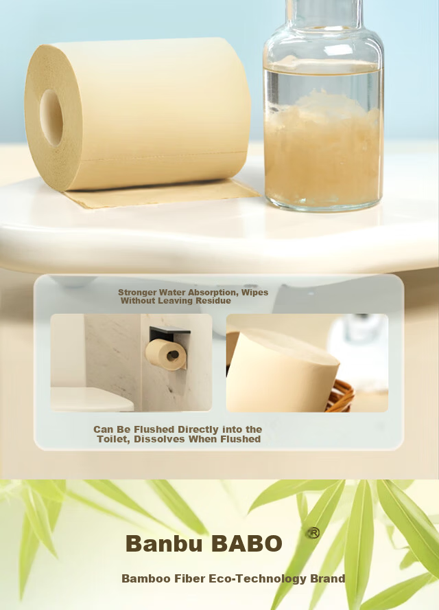 Babu One's Member Store & Babu Four-Ply Bamboo Pulp Core Toilet Paper 155g*27 Rolls 10