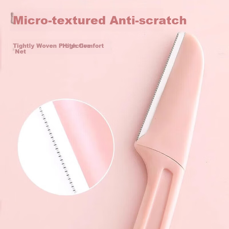 Bodiao Foldable Eyebrow Razor Safety Type Beginner Eyebrow Shaving Blade Full Set for Men and Women Goddess Festival Gift