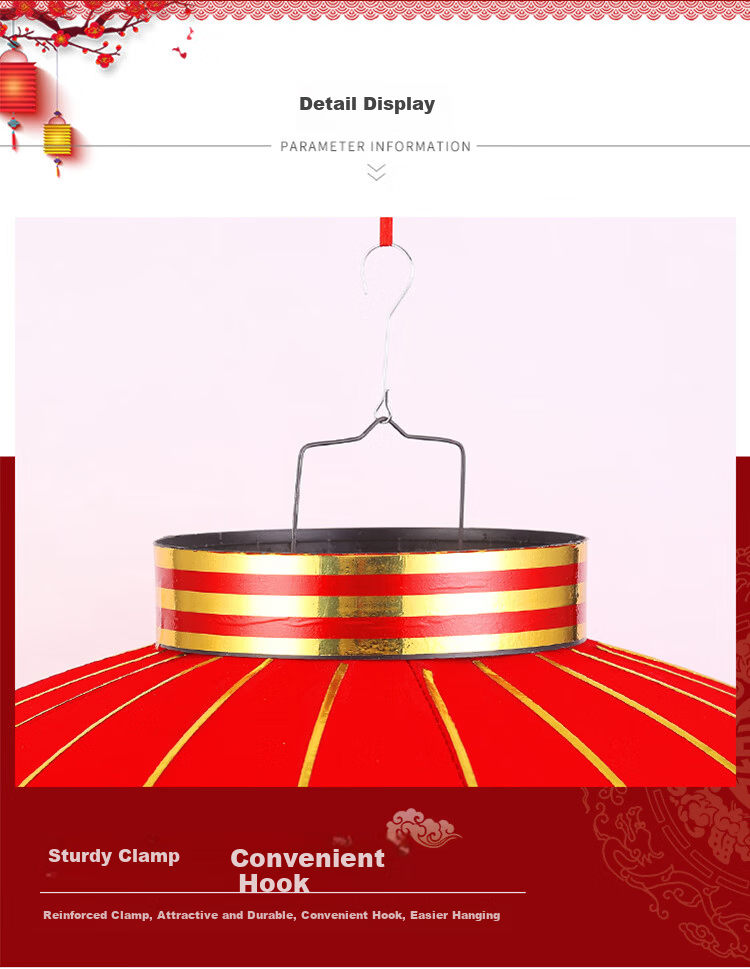 Abaoli Decoration Housewarming Ceremony Supplies Complete Set Red Lantern Hanging Ornaments New Home Living Room Hotel Balcony Fu Character Decoration 7