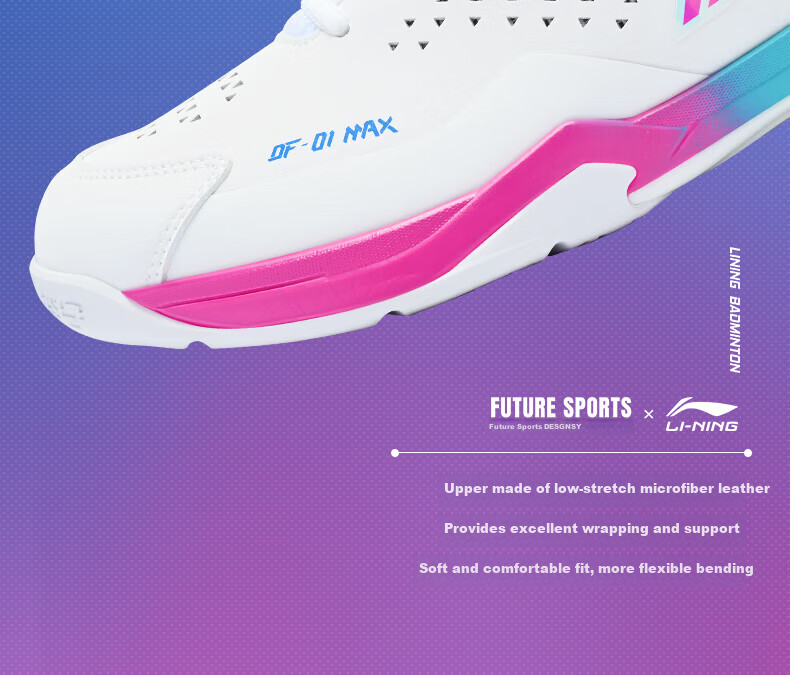 LI-NING Badminton Shoes Blade Max City Edition Master Tournament Color Professional Training Sports Shoes Size 36 4