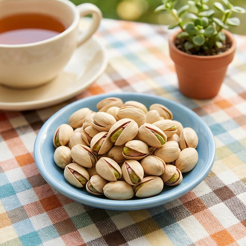 阿甘正馔 开心果35g/袋 休闲零食 每日坚果炒货开口果干独立口袋分享装