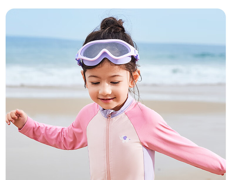 JELLYBABY 【7A Antibacterial Beach Swimming】Summer New Unisex Kids One-Piece Swimsuit for Seaside Play 18