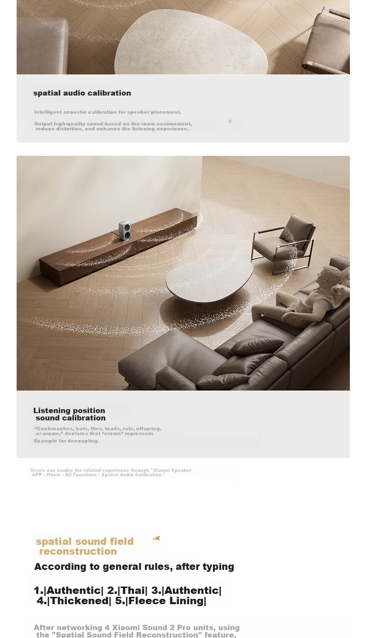 MI (Xiaomi) Sound 2 Pro Fabric Panel 10