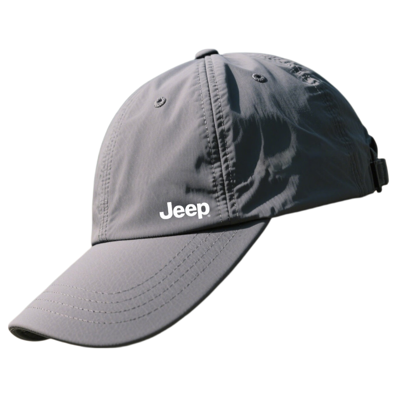 JEEP Men's New Duckbill Cap Sunshade Outdoor Quick-Dry Sunscreen Summer Thin Baseball Cap for Women