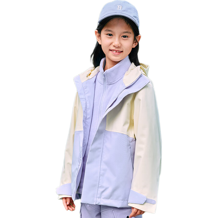 BALABALA Children's Outdoor Jacket, Spring 2025 Collection, for Boys And Girls, Big Kids Waterproof Breathable Coat, 208125105203