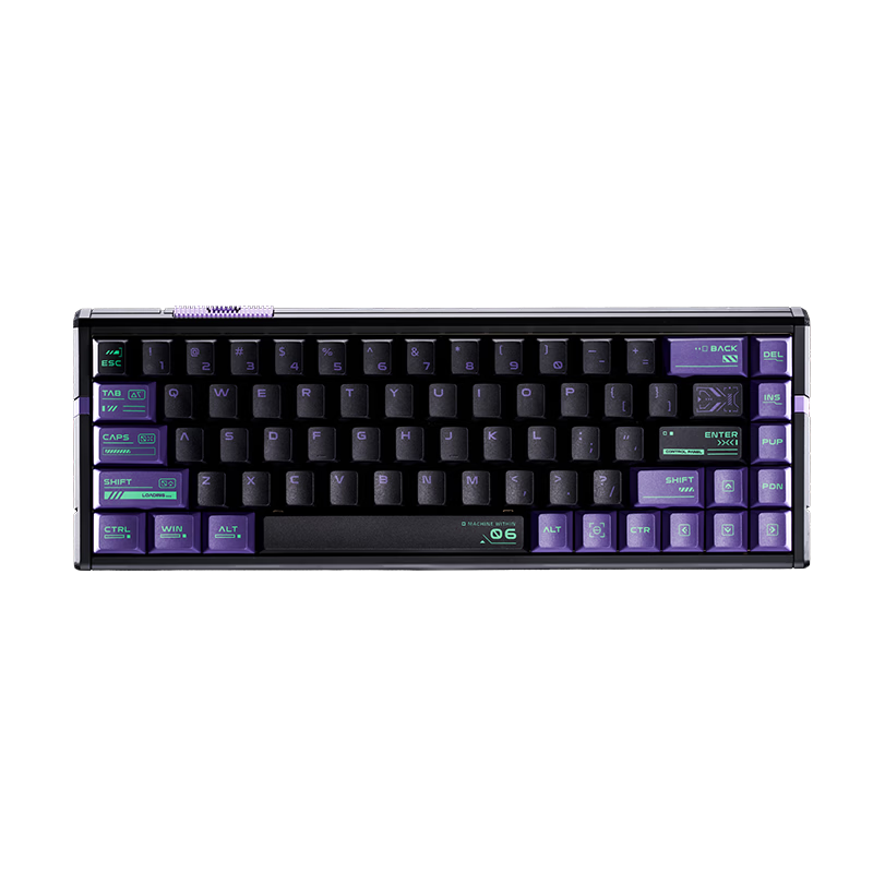 ATKRS6+ Magnetic Axis Keyboard Customizable Wired Mechanical Gaming Keyboard Hot-Swappable Full-Key Office Delta 68-Key RS6Ultra+ Phantom Ranger Ice Blade Axis Pro