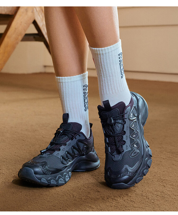 FILA Official Mushroom Sneakers Women's Dad Shoes 2026 Summer New Casual Retro Sports Shoes 24