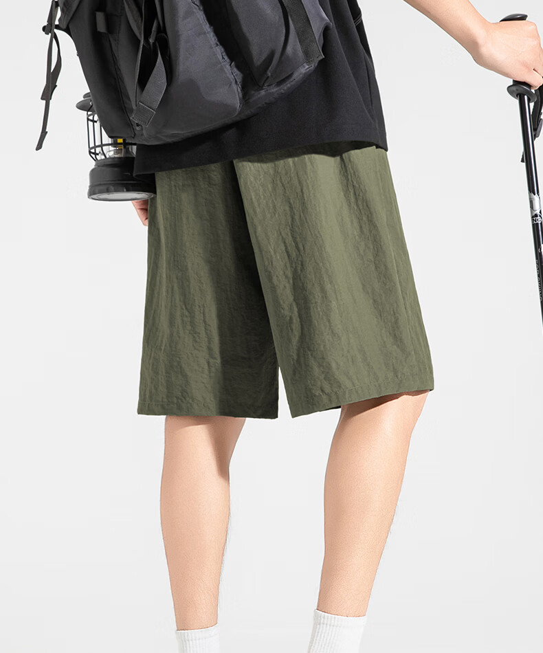 GENIOLAMODE Semir Group Men's Summer New Mountain Style Outdoor Breathable Casual Five-Point Shorts 17