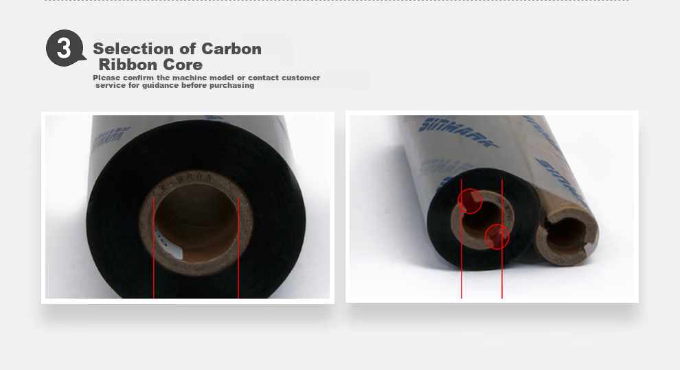 ARGOX Thermal Transfer Barcode Label Printer Universal Carbon Ribbon Enhanced Full Resin Mixed Base Carbon Ribbon for Carbon Ribbon Printer Enhanced Wax 110mm*300m 13
