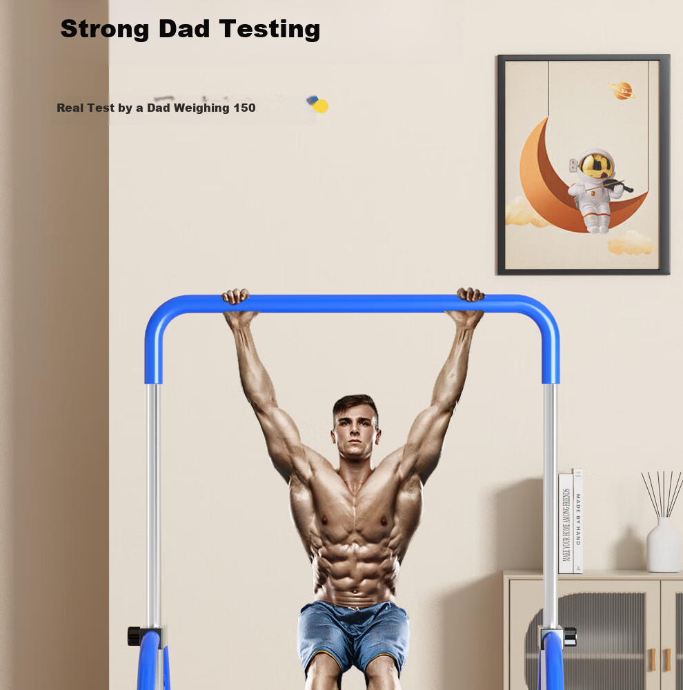 YICHIJIAN Children's Indoor Pull-Up Bar Foldable Home Kids Height Growth Fitness Equipment Set 14