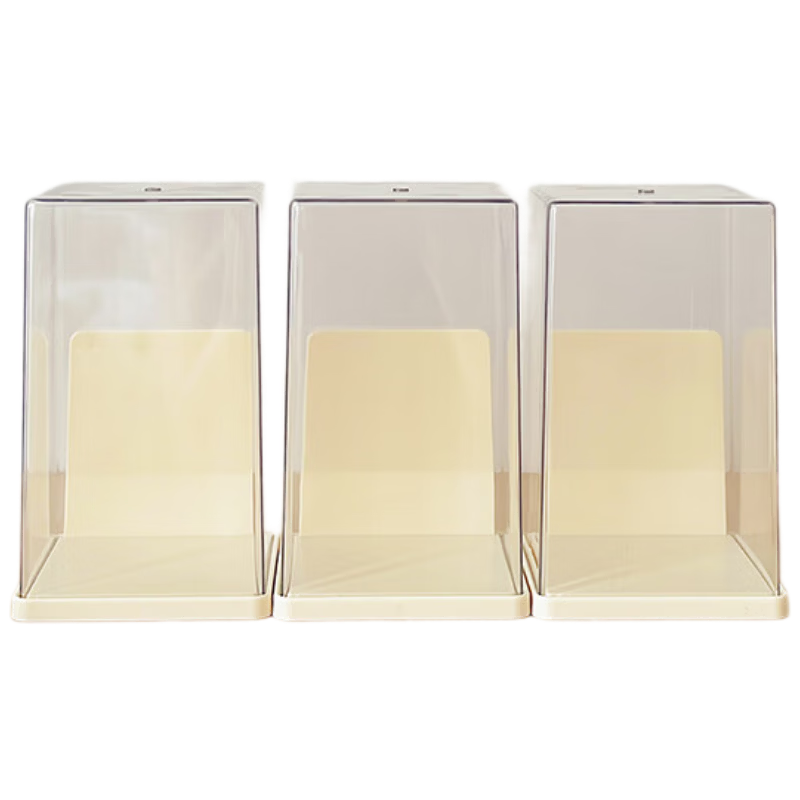 EACHY Desktop Book Storage Rack, Desk Organizer, Multi-Layer Acrylic File Holder, Space-Saving Gadget - Transparent, Five Layers
