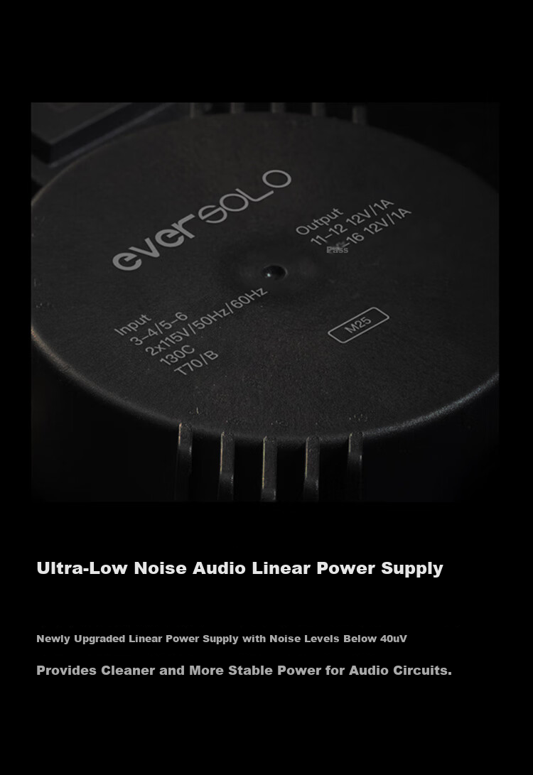 EVERSOLO DMP-A6 Gen 2 Streaming HiFi Music Player DAC Integrated High-Fidelity DSD Decoder [Dual ES9038Q2M] 17