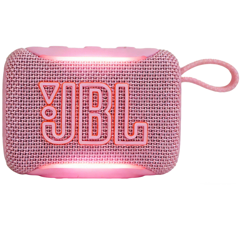 JBL GO5 Music Brick 5th Gen Bluetooth Speaker Outdoor Portable Speaker Hiking Cycling Computer Audio Waterproof Shockproof Travel Gift Peach Pink