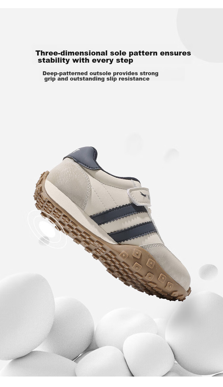 RED DRAGONFLY Children's Spring And Summer Shoes, Boys And Girls Soft-Soled Sports Sneakers, Casual Training Shoes Q43CYXX470, Beige Blue, Size 31 6