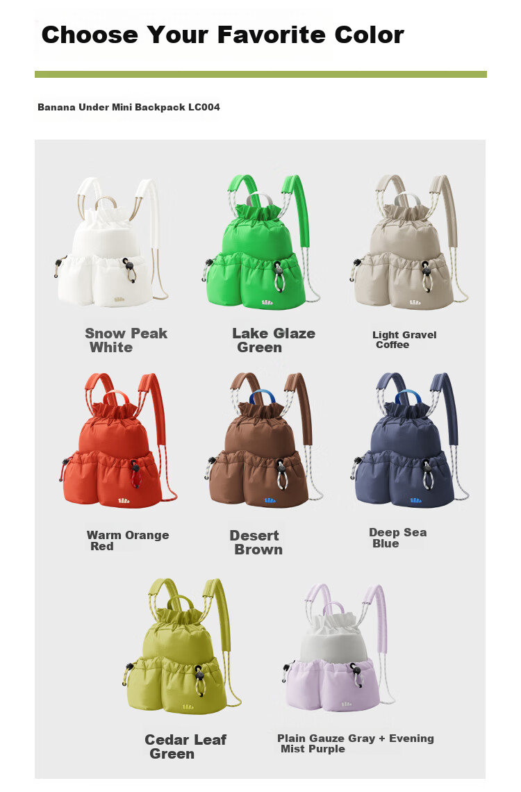Beneunder Mini Soft Pouch Women's Backpack High-Value Commuter Cute Bag Women's Day Gift for Girls 23