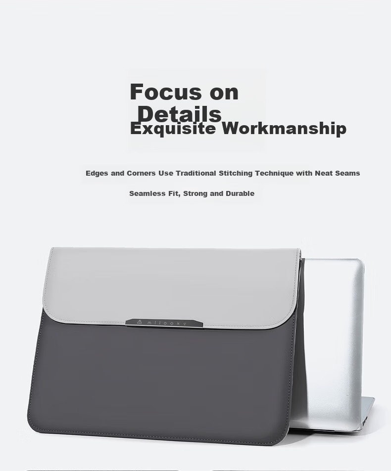 DIY Workshop 13-inch Laptop Stand Sleeve Unisex Business Multifunctional Portable Protective Case Compatible with MacBook Air 13.6 Laptop Sleeve 10