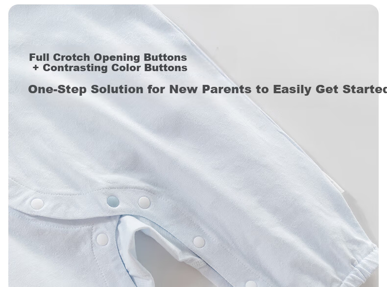 Huanxixiaoxiong Baby Romper Newborn Full Moon Outfit Baby Early Autumn Thin Breathable Long Sleeve One-piece Crawling Suit 21
