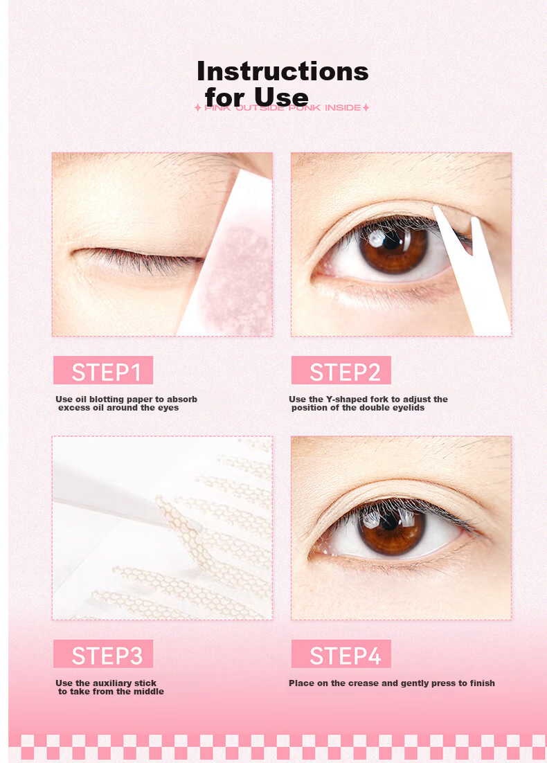 Arrebol Double Eyelid Tape Versatile Series Super Beautiful Eye M03 Slant Cut Olive Friendly Girl Gift 16