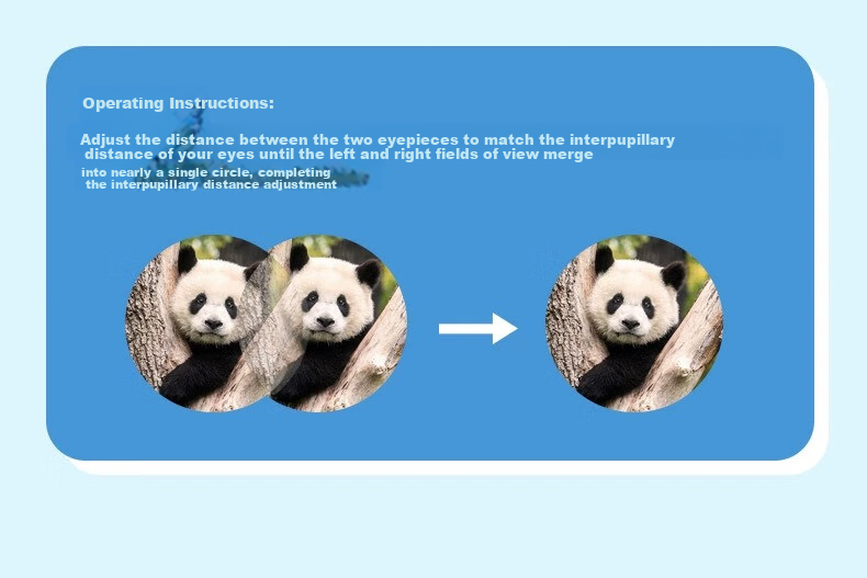 Jiapu Professional Children's Binoculars High-Definition High-Power Detachable Assembly Telescope Gift for Boys and Girls Elementary Students 9