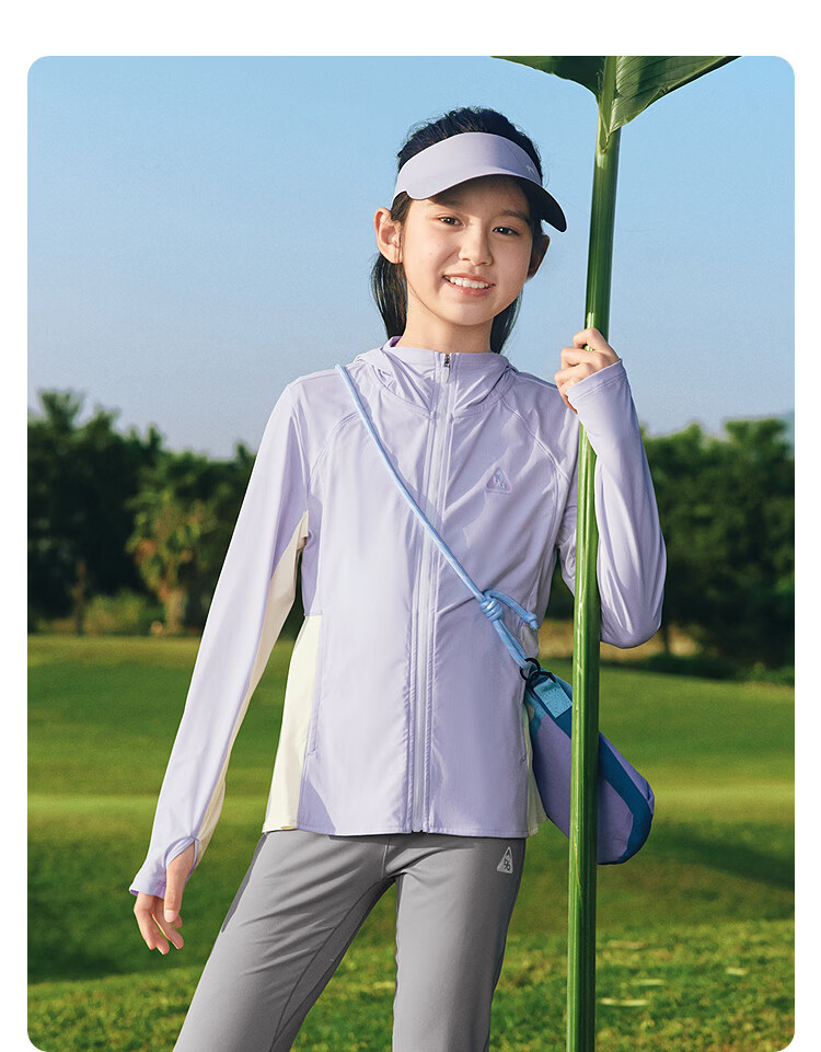 Balabala Girls' Sun Protection Jacket Children's Lightweight Summer 2026 Cooling Quick-Dry Portable Outerwear 14