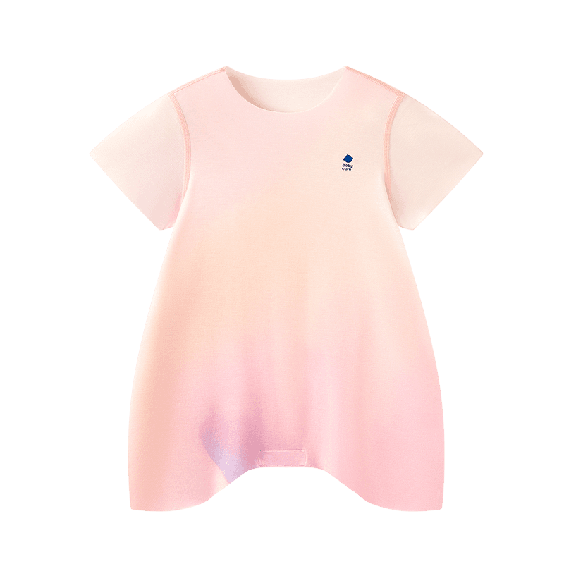 Babycare Baby Natural Cooling Romper Spring Summer Jumpsuit Bodysuit Newborn Infant Clothing Berry Bubble 90cm