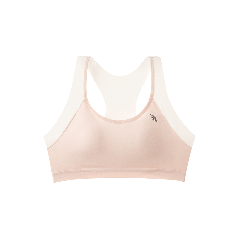 Meishianxuan Girls' Sports Shockproof Vest High Elasticity Underwear Cotton Bra for Junior and Senior High School Students