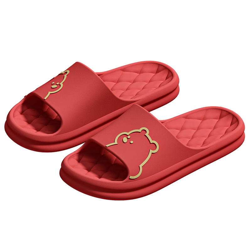 Lidani Men's Indoor Bathroom EVA Slippers Couple Wedding Home Cute Slippers for Men and Women