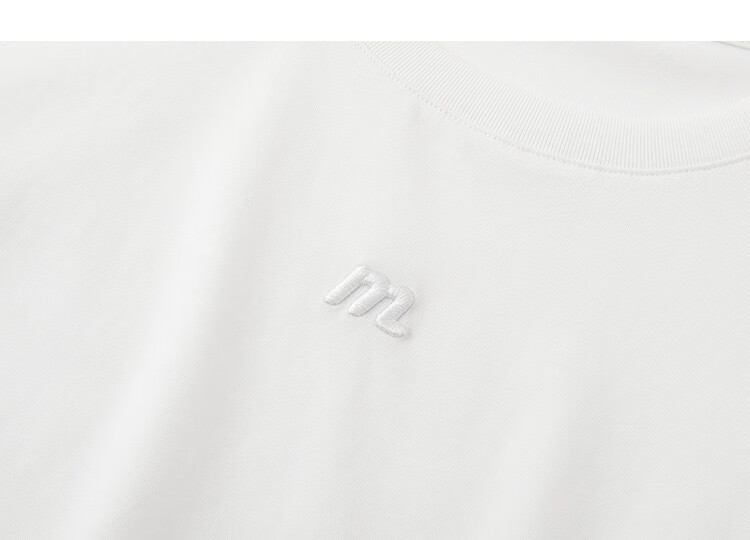 Demana [Sorona Breathable] Spring Simple Style Round Neck Ruched Embroidery Mid Sleeve Petite Women's T-Shirt 16