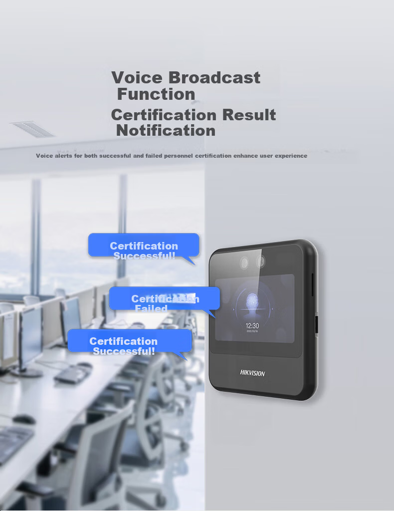 Qiyeweixin Facial Recognition + Fingerprint High-Capacity Time Clock Attendance Machine, Dynamic Face Scanning Check-In, Office Employee Work Monitoring, Real-Time Attendance Reporting, Multi-Store Management 7