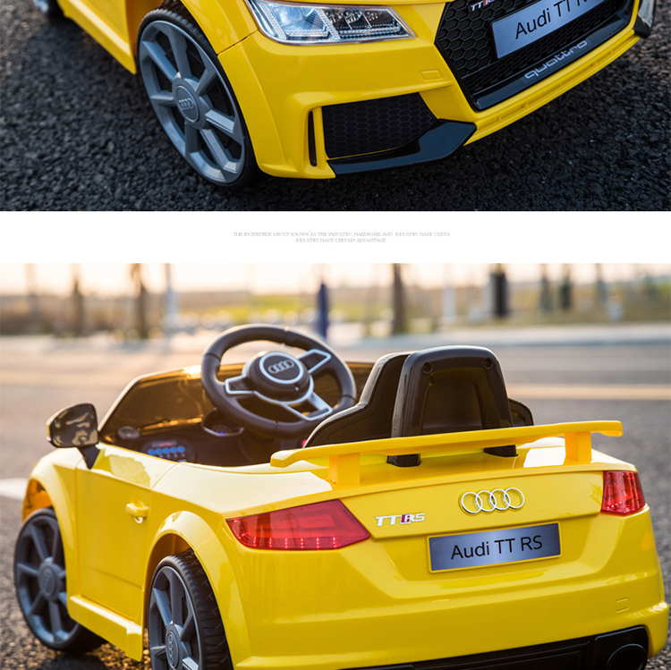 BeRica Electric Ride-On Car for Children, Audi Authorized Remote Control Toy Car for Boys And Girls, Rideable Vehicle, Baby Gift 24