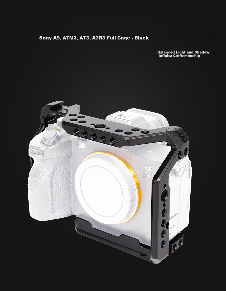 Yingshiji Camera Cage Expansion Frame for Sony ZV-E10 3