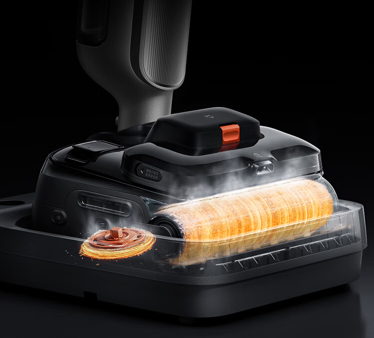Mijia Xiaomi Floor Washer 5Pro 160℃ Steam Sterilization 26kPa Strong Suction Home Floor Washer and Mop 100℃ Boiling Water Self-Cleaning Anti-Tangle 49