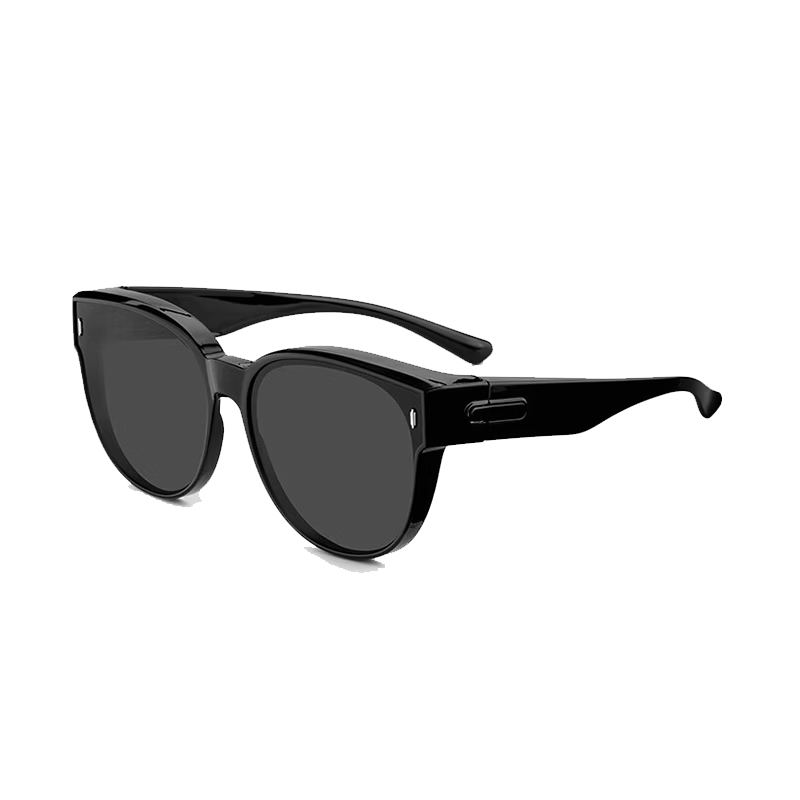 Jingleme 2026 New Polarized Clip-On Sunglasses for Women Prescription Driving UV Protection