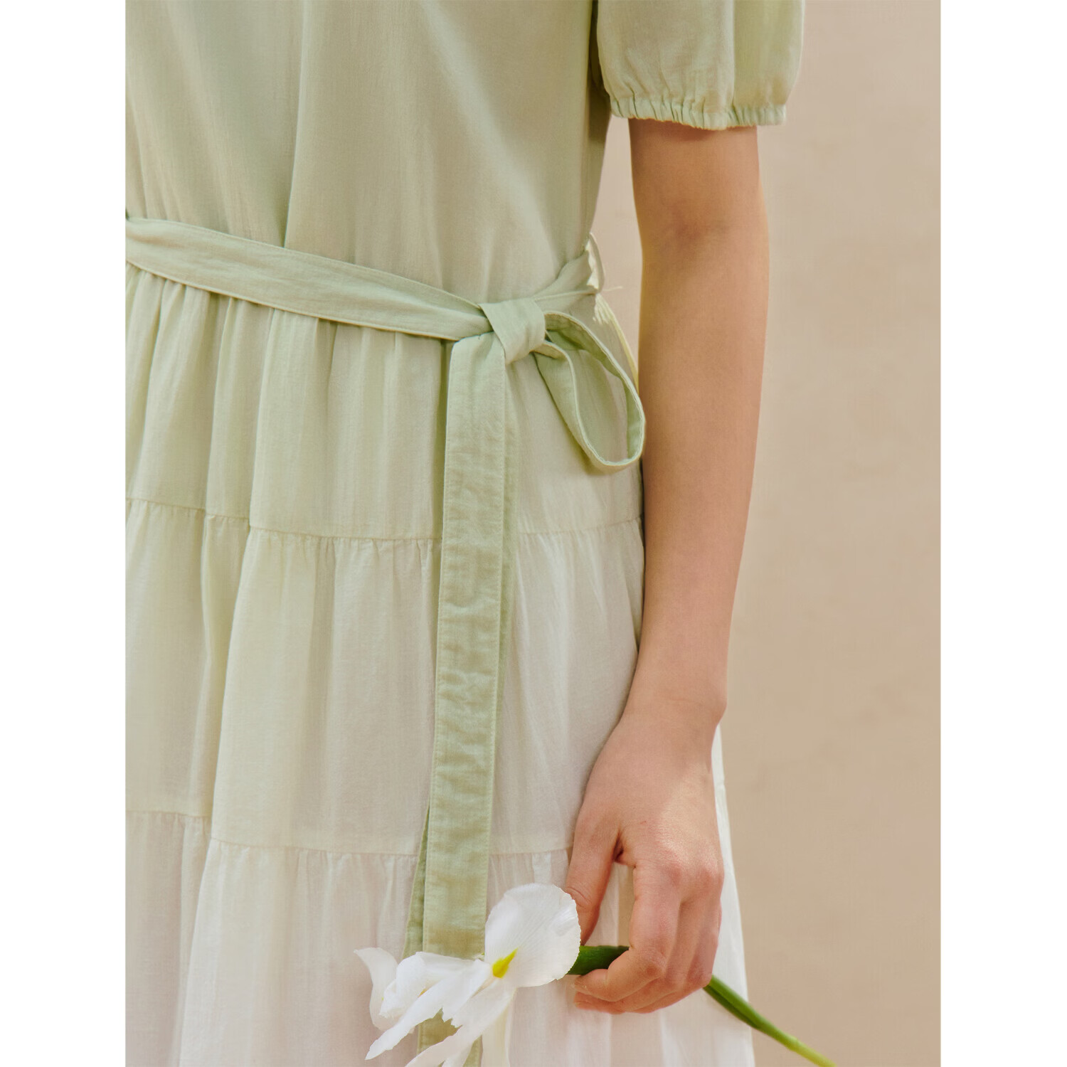 INMAN Gradient Vacation Style Dress 2026 Summer New Loose Long Dress for Women