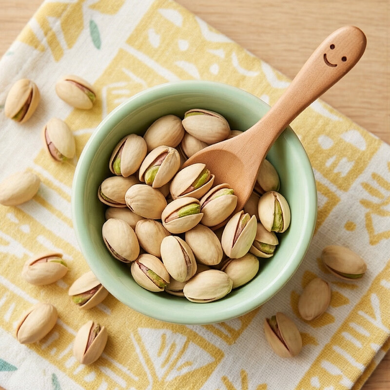 阿甘正馔 开心果35g/袋 休闲零食 每日坚果炒货开口果干独立口袋分享装