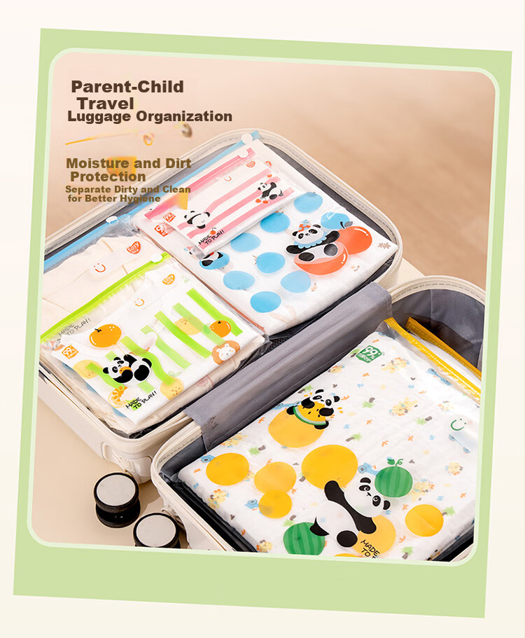 Easy Your Home Maternity Antibacterial Clothing Storage Bag Baby Sealed Underwear Organizer Travel Packing Bag Dirt-Proof 13