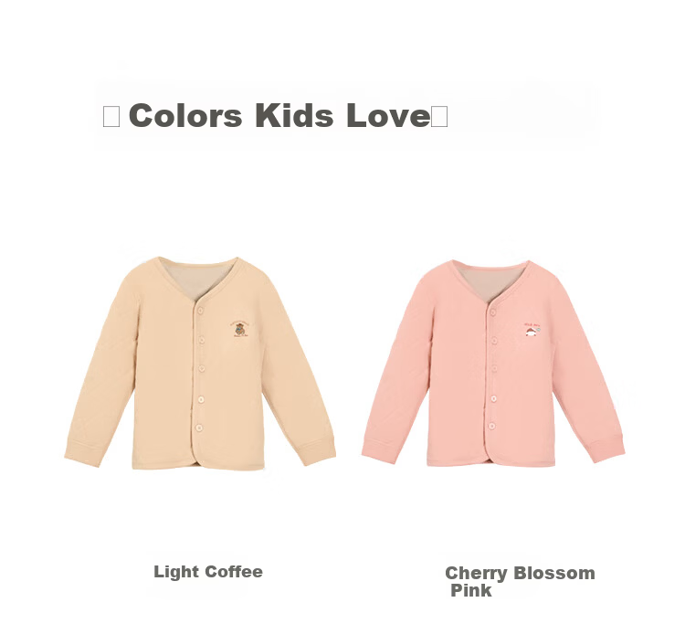 Hodohome Kids Thermal Underwear Girls School Uniform Wool Fleece Top 350 140 10