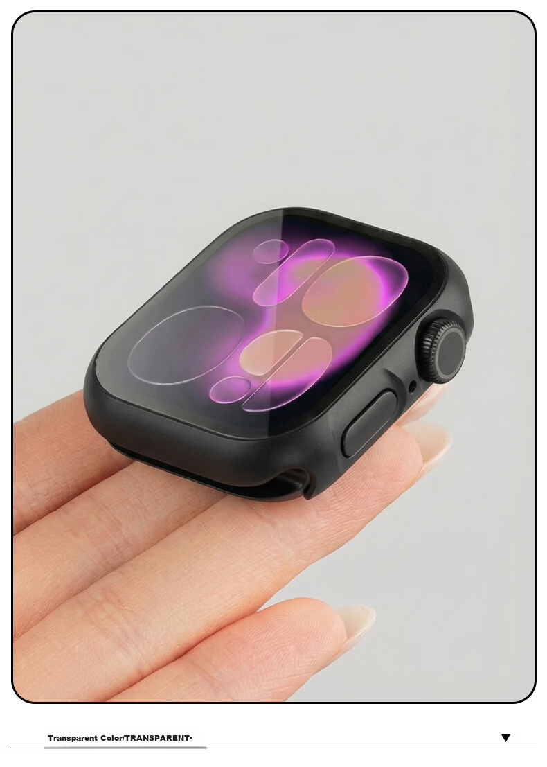 Strap Brother [New Release S11] Apple Watch Protective Case for S10/S11, Integrated Protective Film Case, Drop and Scratch Resistant, 42MM Transparent 9