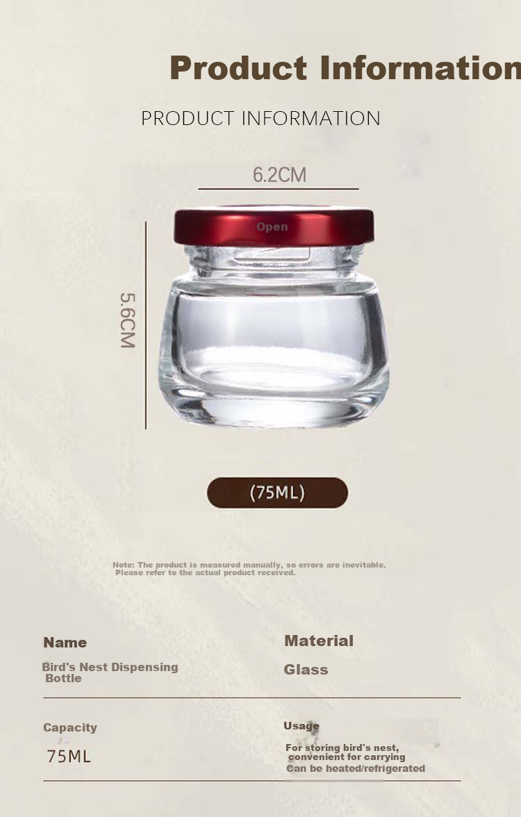 Edo Ceramic Double-Handle Heat-Resistant Stewing Pot with Lid 450ml for Bird's Nest and Sea Cucumber Double Boiler Soup Bowl 9