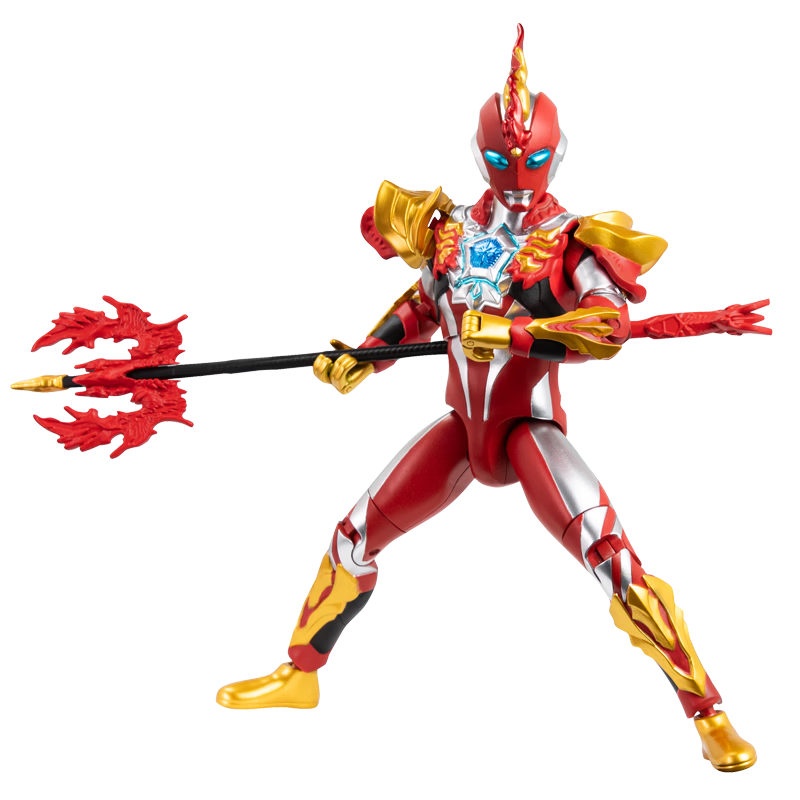 Bandai Ultraman Children's Toy Boys Birthday Gift Sound Movable Omega Suzaku Armor 67781