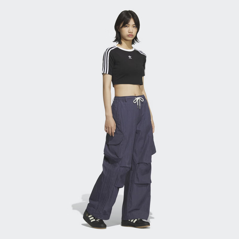 Adidas Originals Women's OG W CARGO Woven Pants KT3058 Dark Navy Blue M 3