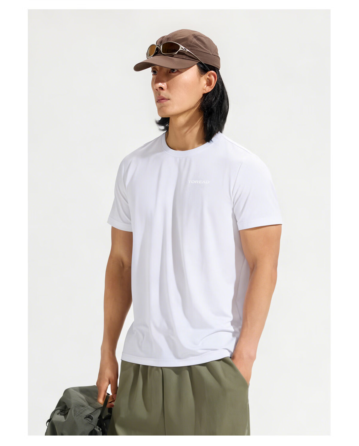 TOREAD Quick-Dry T-Shirt 26 Spring Summer New Couple Breathable Short Sleeve Sun Protection Round Neck Stretch Sports Top TAJJBO82716 16