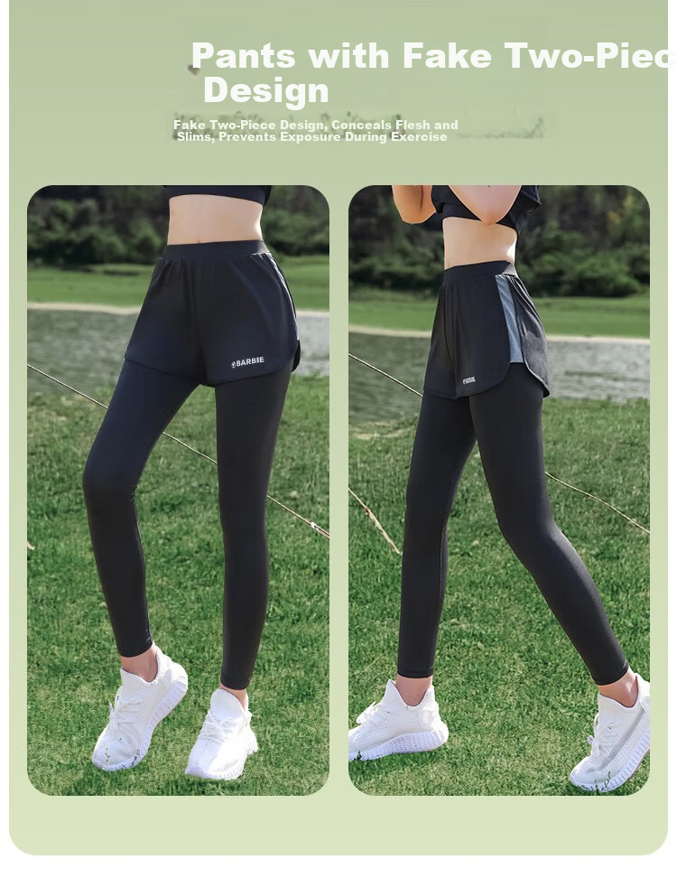 Barbie Women's Sportswear Set Outdoor Running Outfit Breathable Lightweight Badminton Suit Female 7