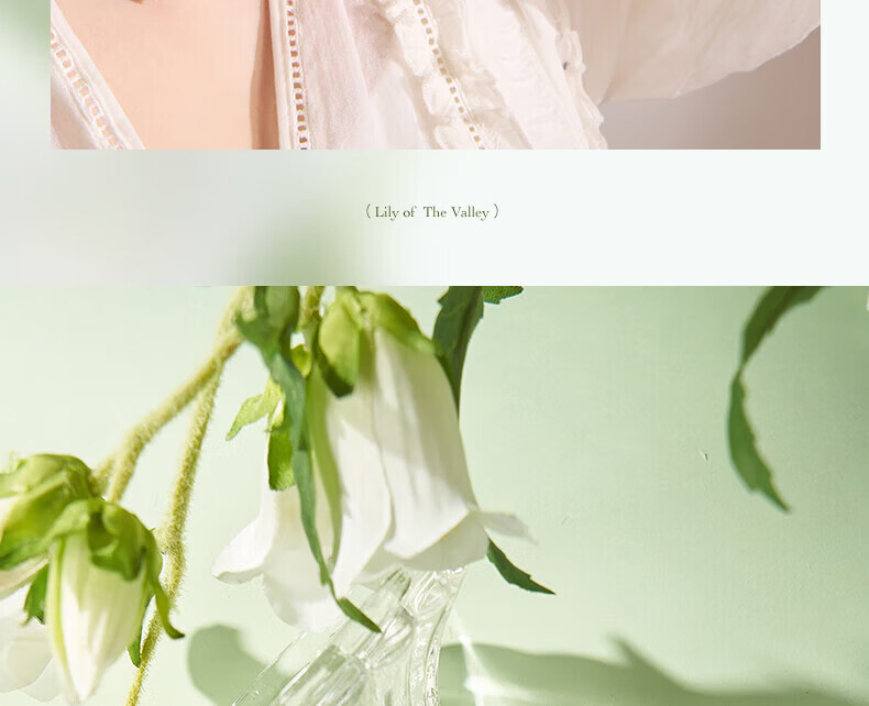 British Museum Lily of the Valley Prehnite Gradient Double-Layer Bracelet for Women Birthday Graduation Gift 10