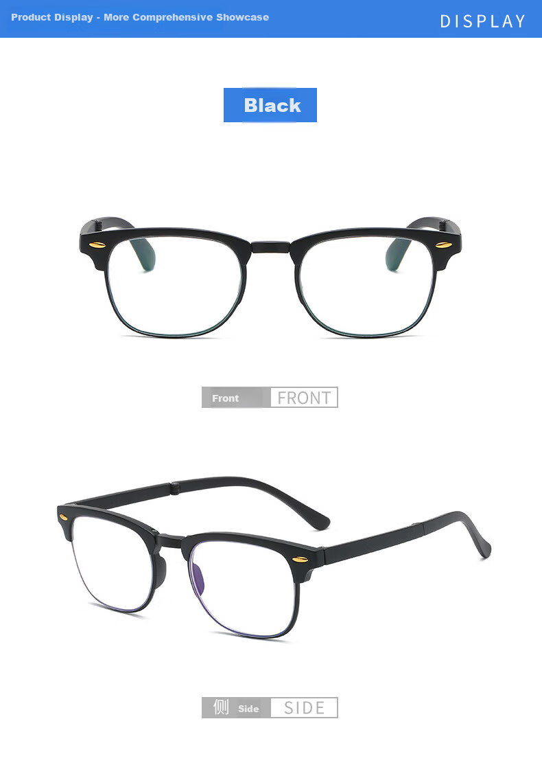 DRATRA Blue Light Blocking Reading Glasses for Men and Women, Ultra-Lightweight, Stylish, High-Definition Presbyopia Glasses for Seniors 7