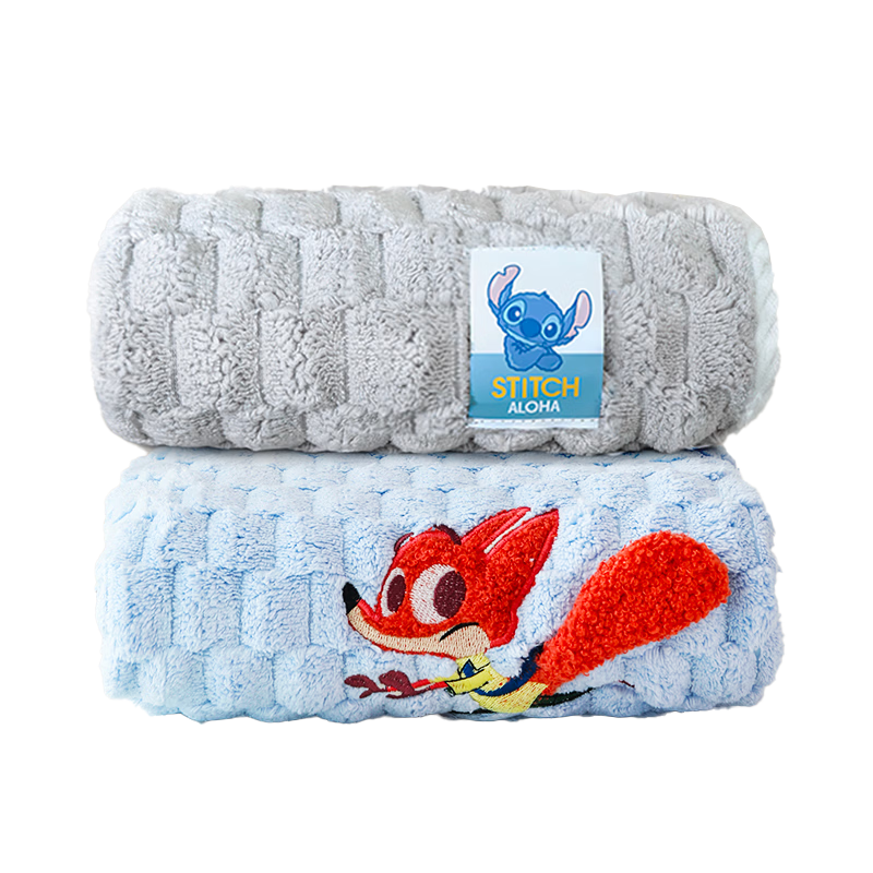 Disney Zootopia Kids Towel 6-12 Years Old Cute Cartoon Absorbent Large Soft Nick Stitch