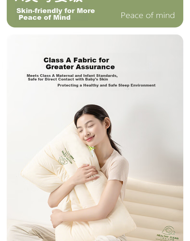 Ranpai Ultra-Low Pillow Core Ultra-Thin Pillow for Low Pillow Users Home Use Single Pack 48x74cm 11